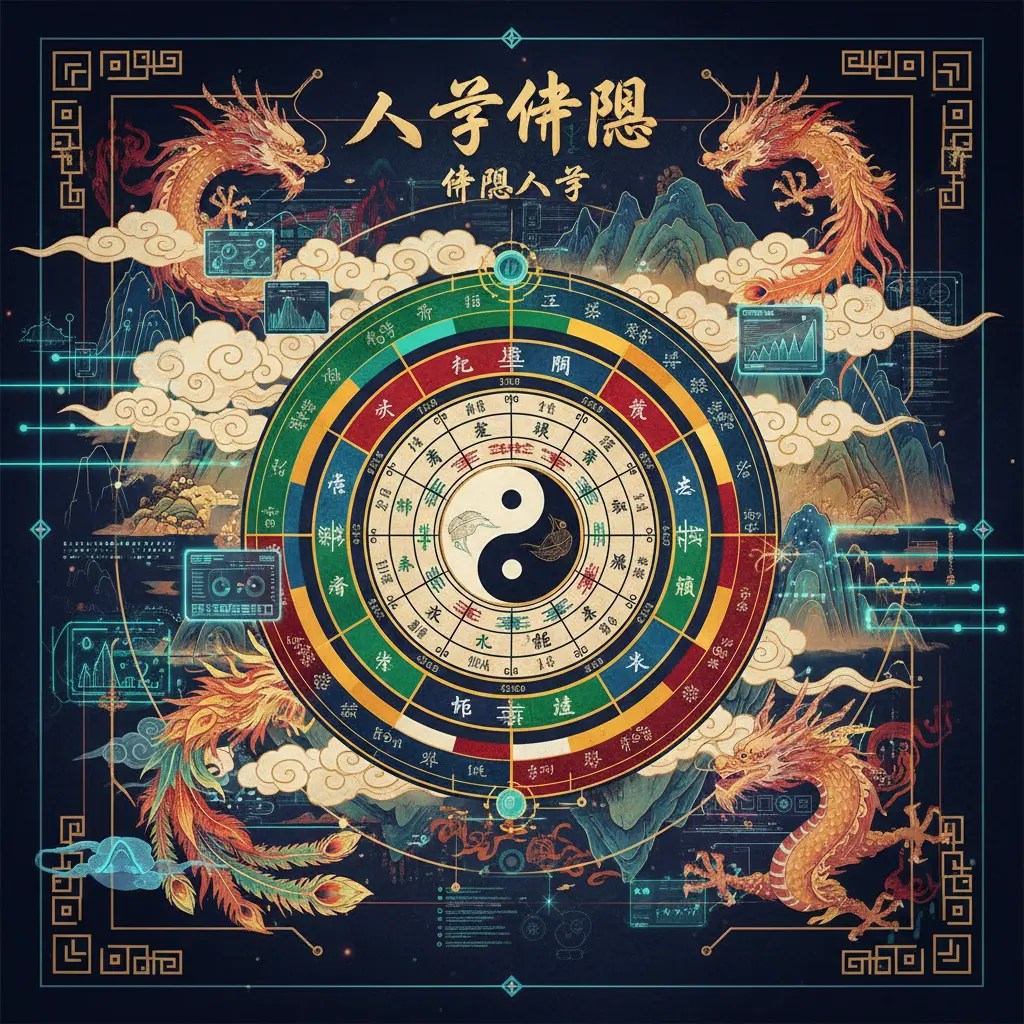 命盤八字 - 八字命盤