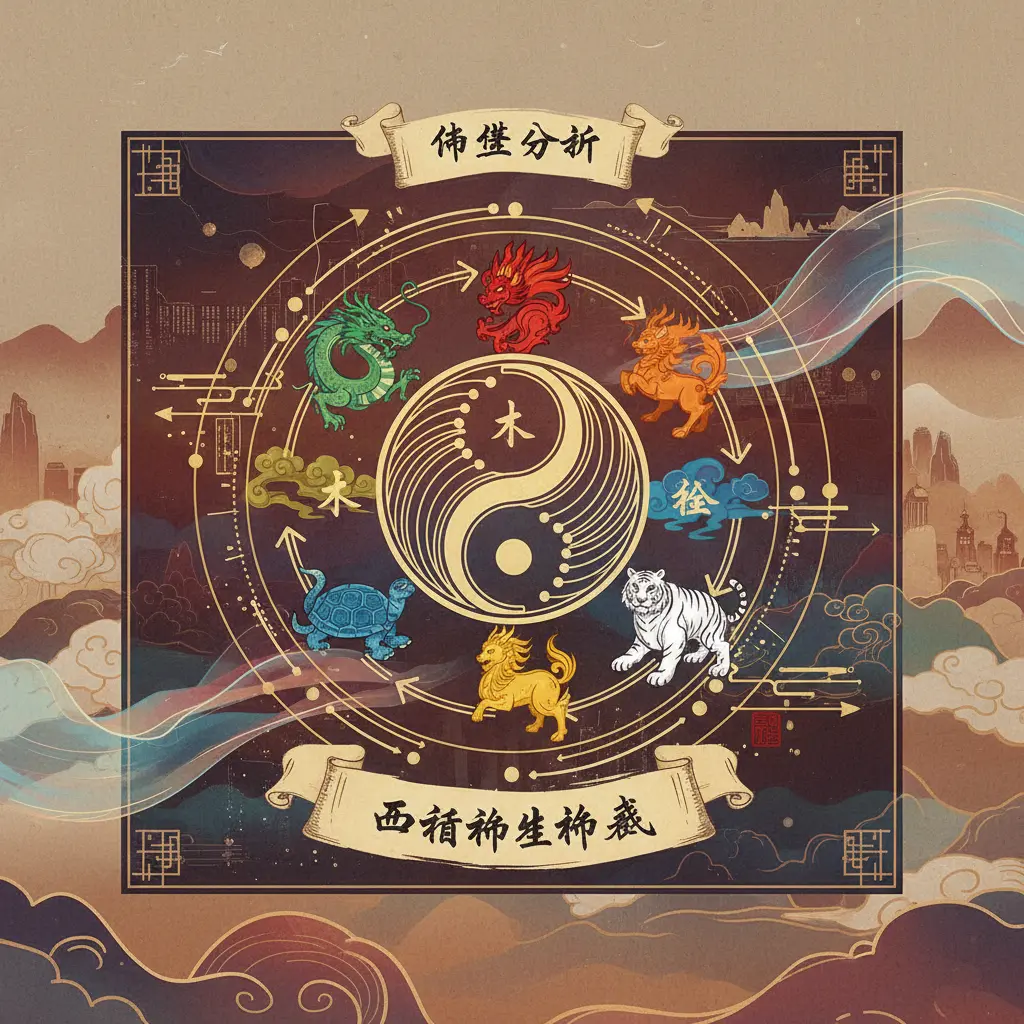 命格分析 - 五行相生相剋