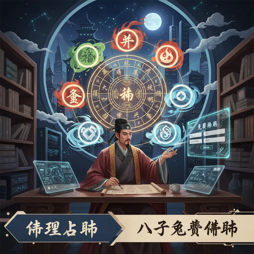 八字免費命盤 - 命理占卜