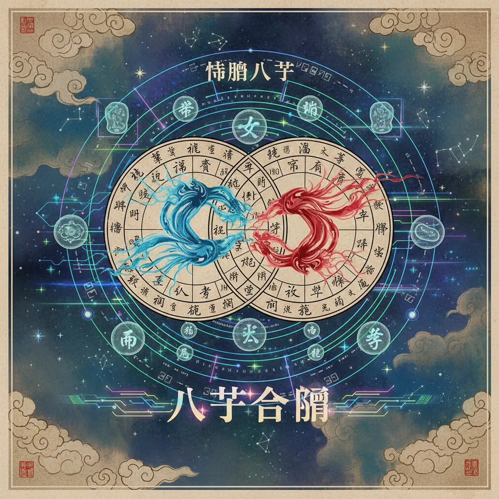 命盤八字 - 八字合盤