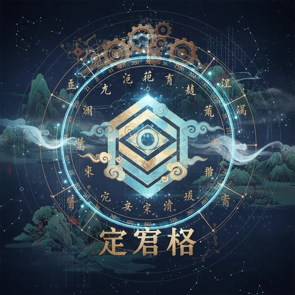 八字命盤 - 定格局