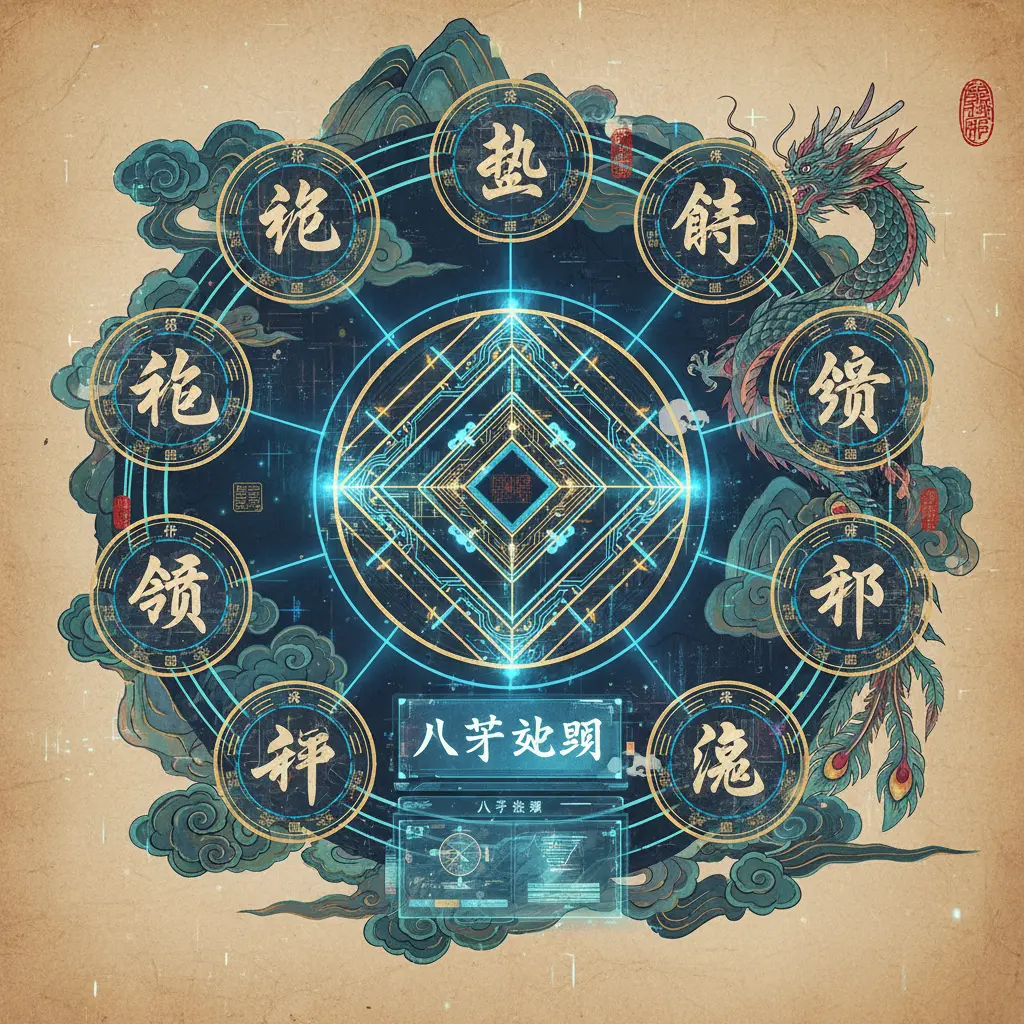 八字查詢 - 十神