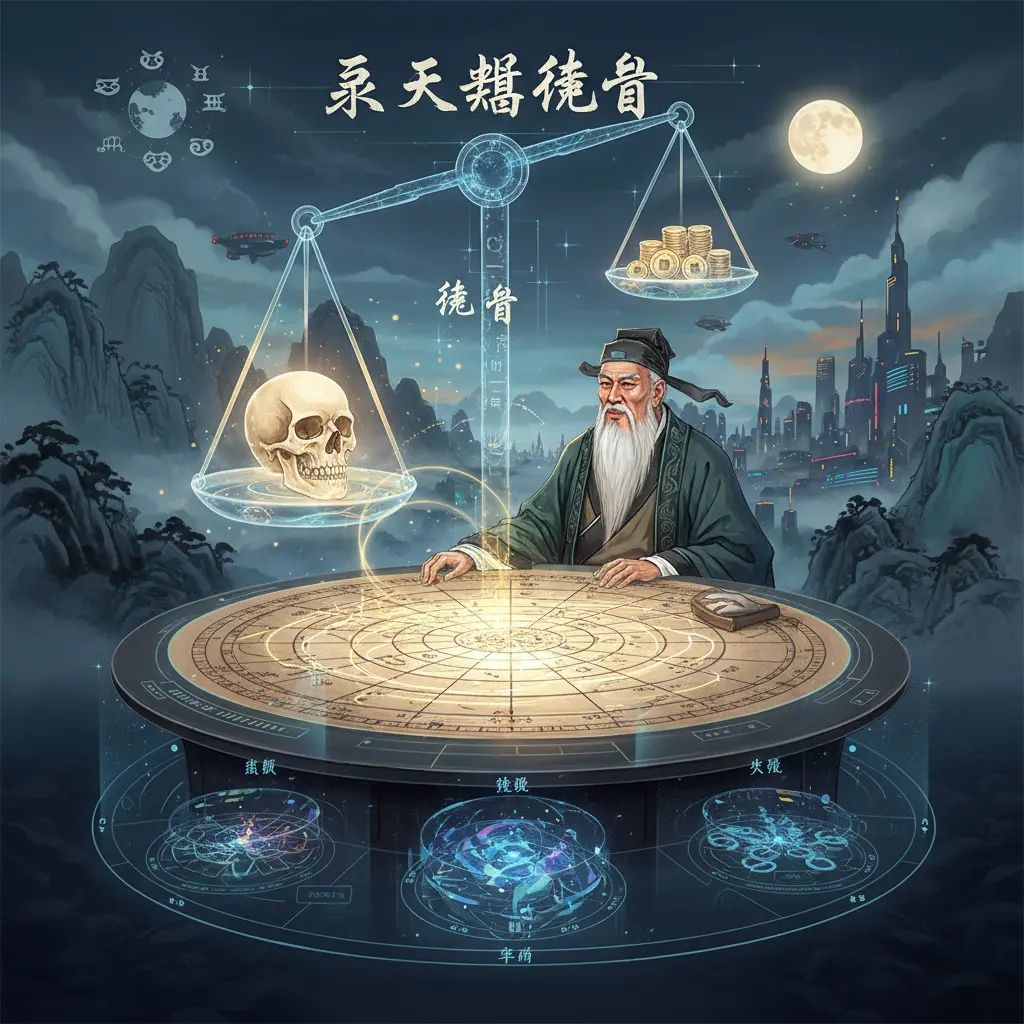 算八字命盤 - 袁天罡稱骨