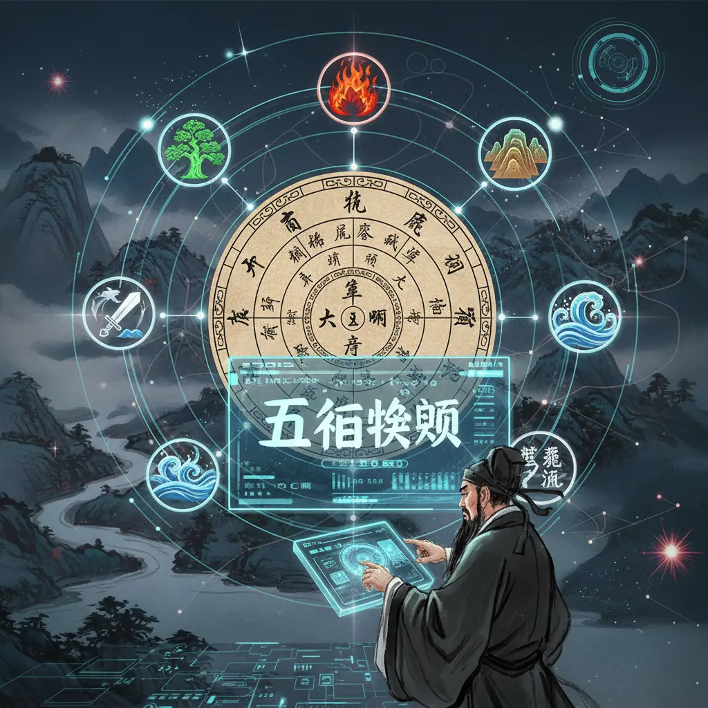 五行查詢 - 八字排盤