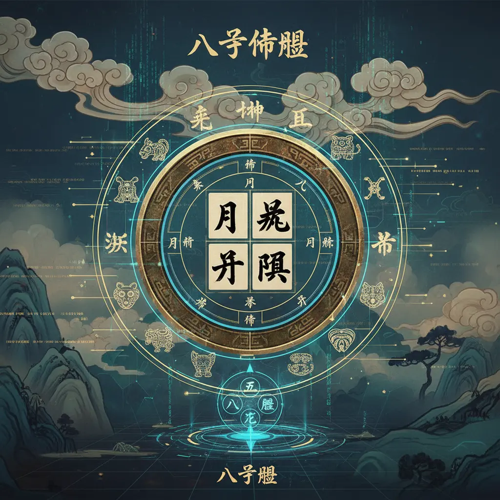 八字盤 - 八字命盤