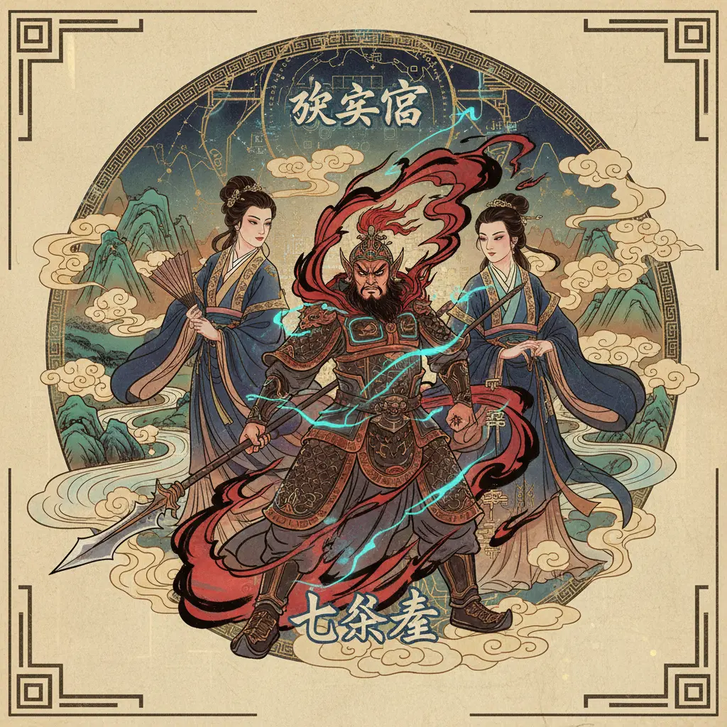 夫妻宮 - 七殺星