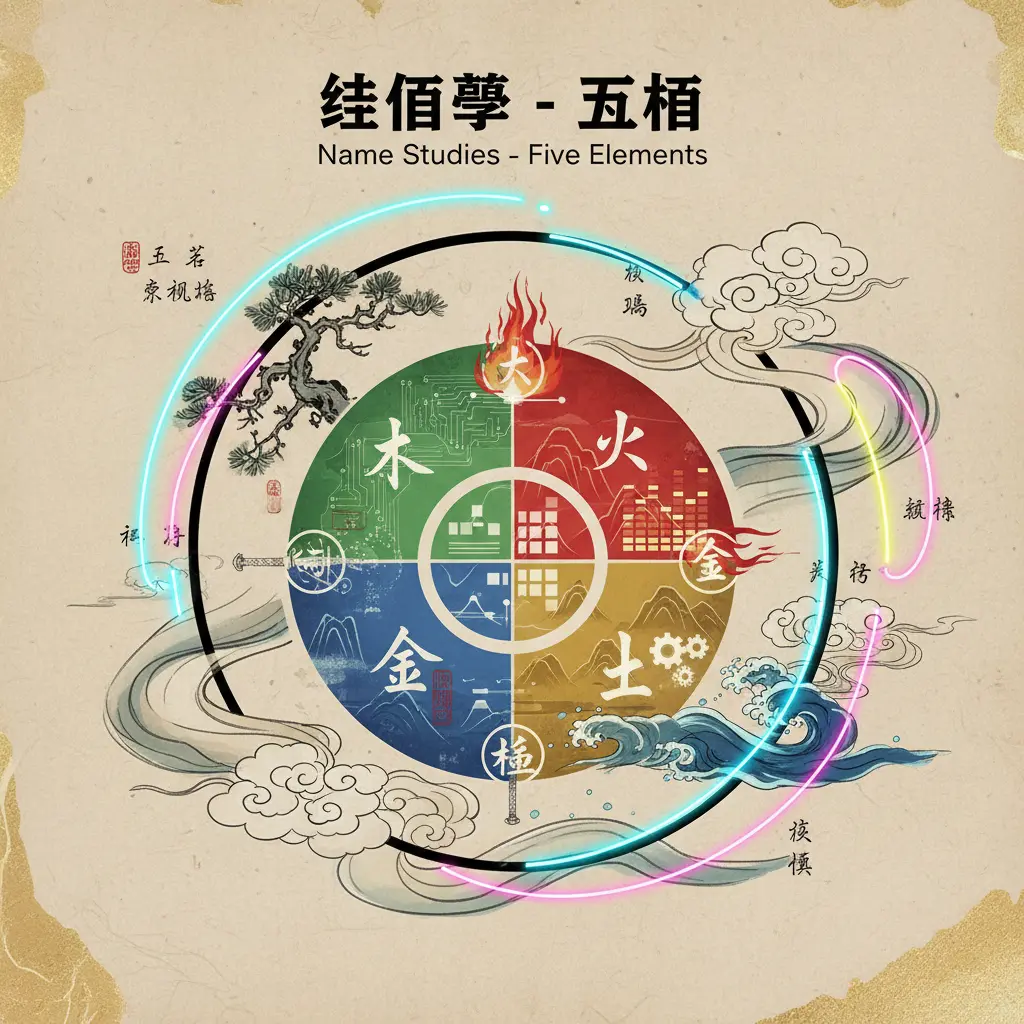 姓名學 - 五行