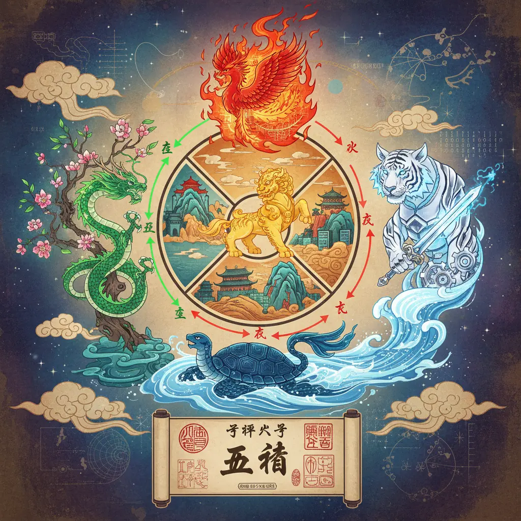 子平八字 - 五行