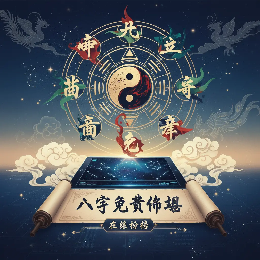 八字免費命盤 - 八字
