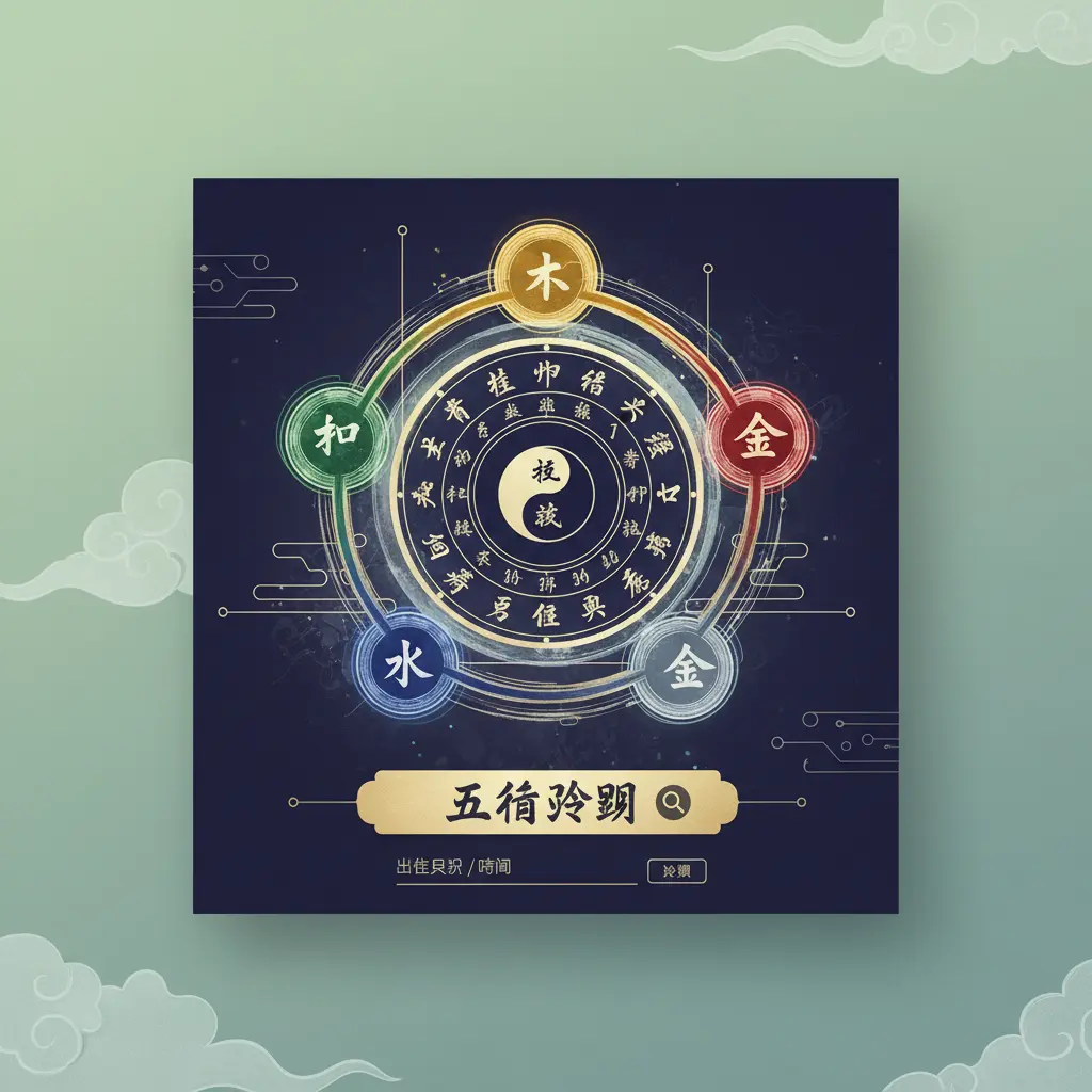 五行查詢 - 生辰八字