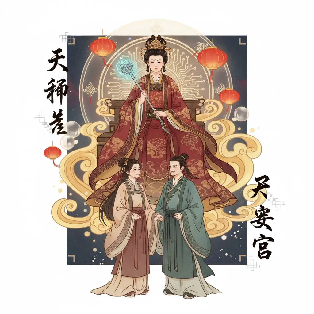 夫妻宮 - 天府星