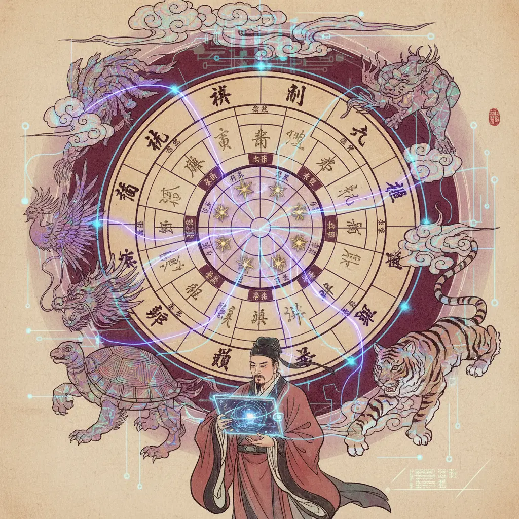 八字盤 - 紫微鬥數