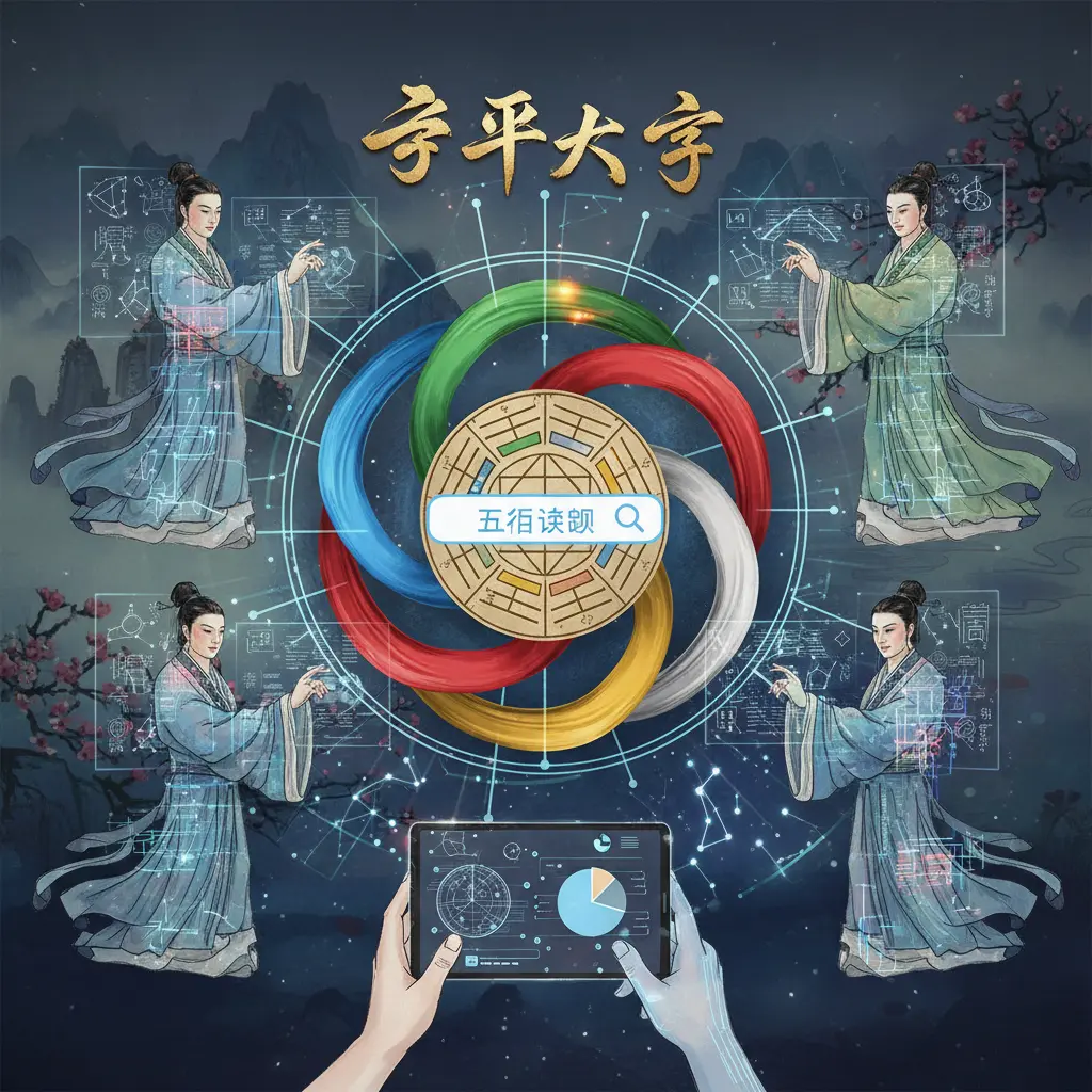 五行查詢 - 子平八字