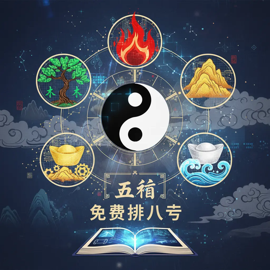 免費排八字 - 五行
