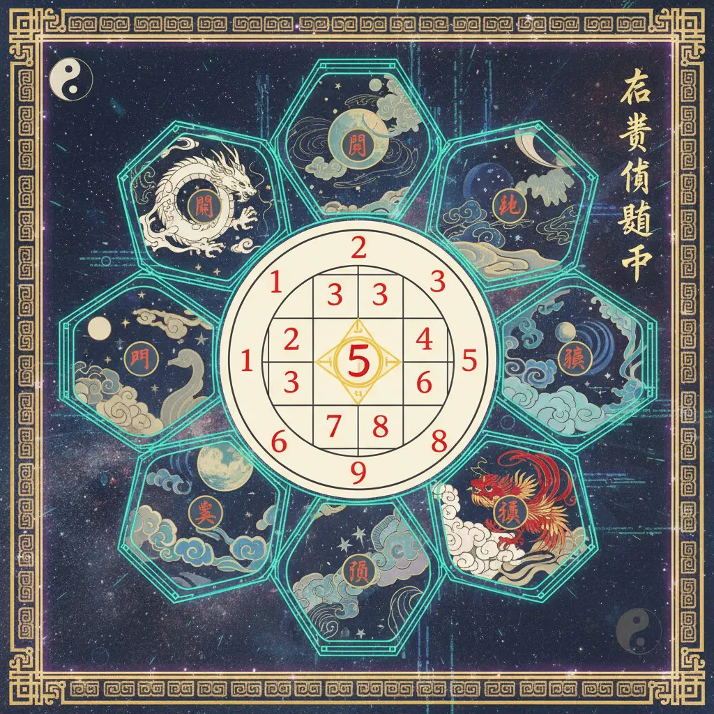 奇門遁甲 - 洛書