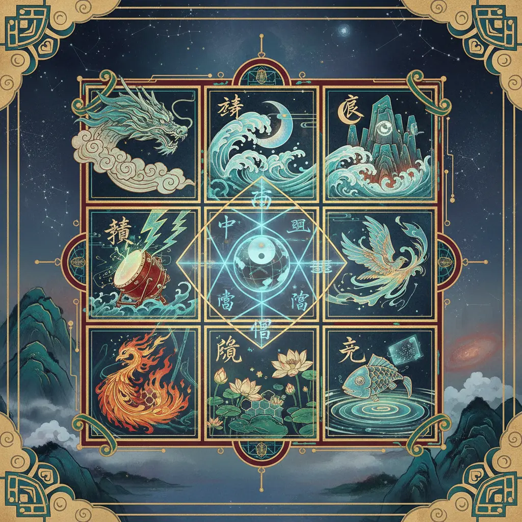 奇門遁甲 - 九宮