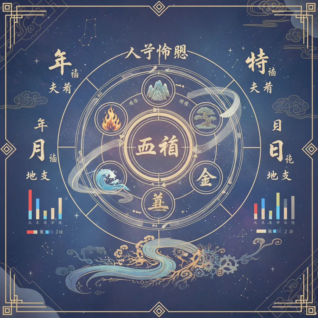 八字命盤 - 五行