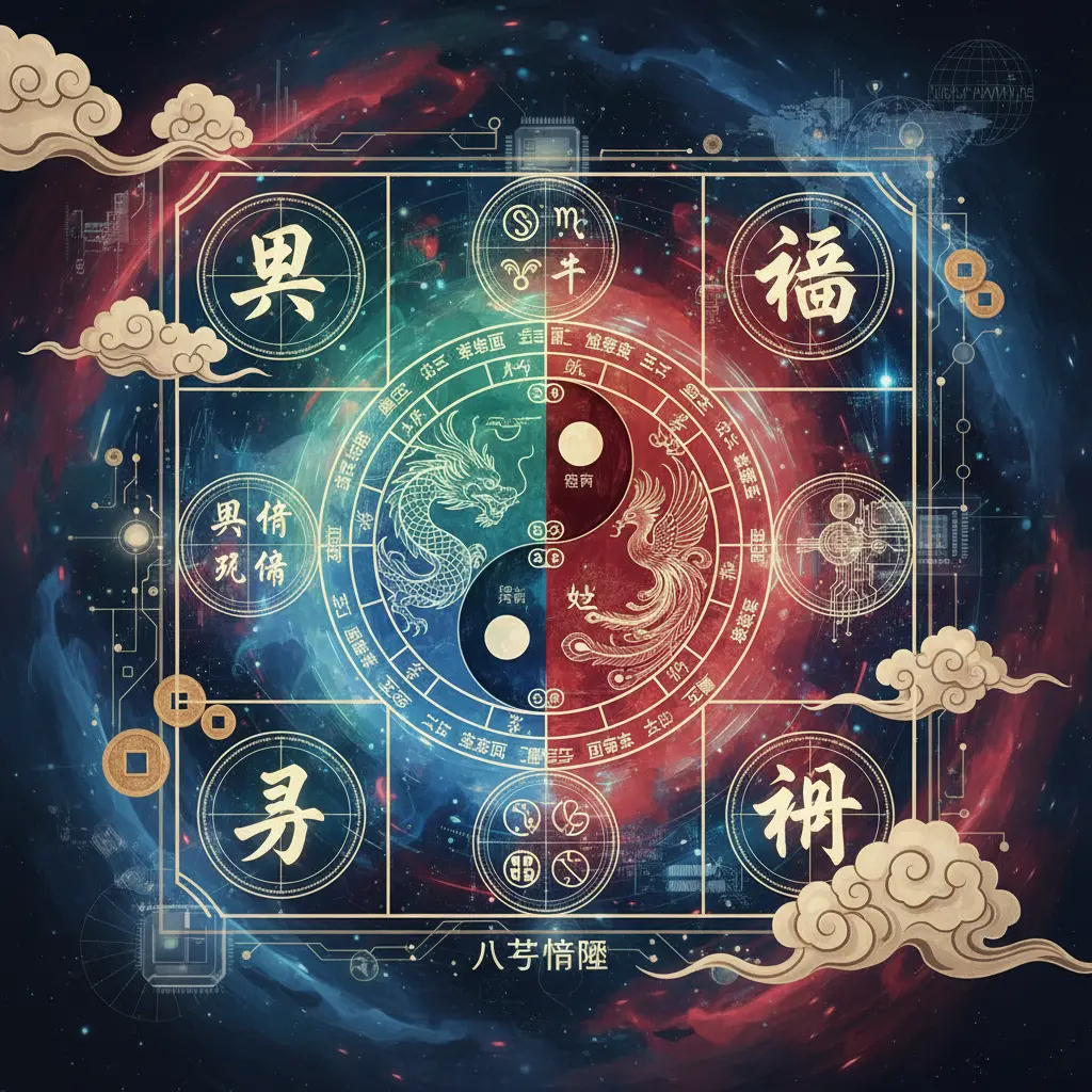 八字命盤 - 八字合盤