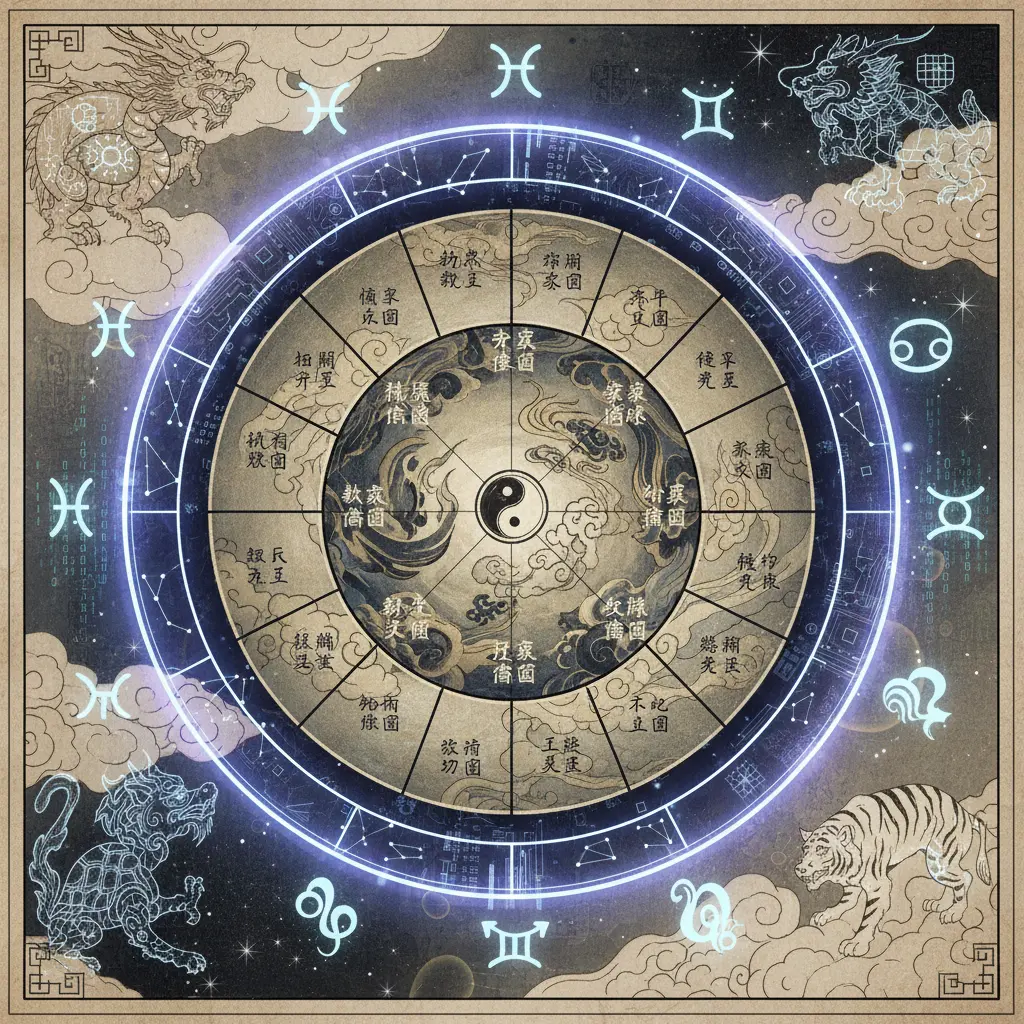 紫微鬥數 - 命盤